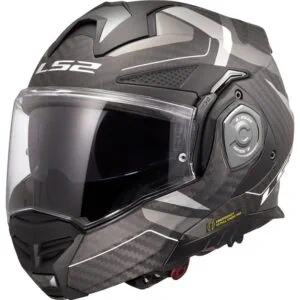 LS2 FF901 Advant X Carbon Horizon Silver/Grå