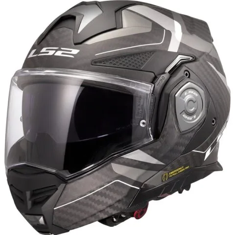 LS2 FF901 Advant X Carbon Horizon Silver/Grå