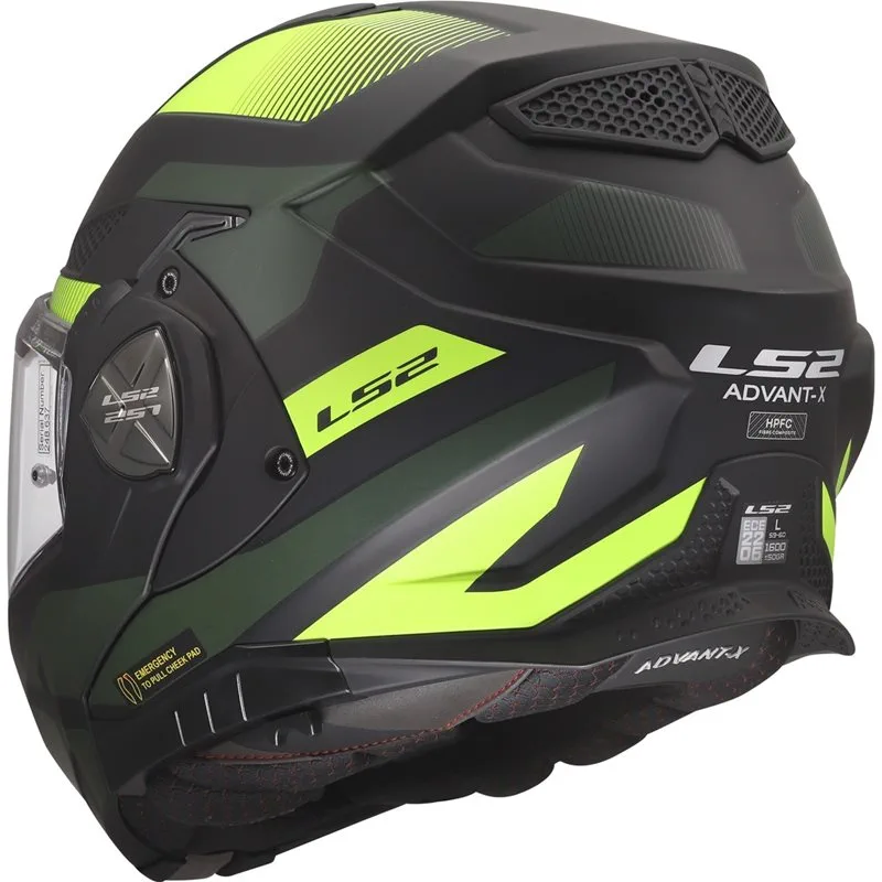 LS2 FF901 Advant X Nova Svart/Gul