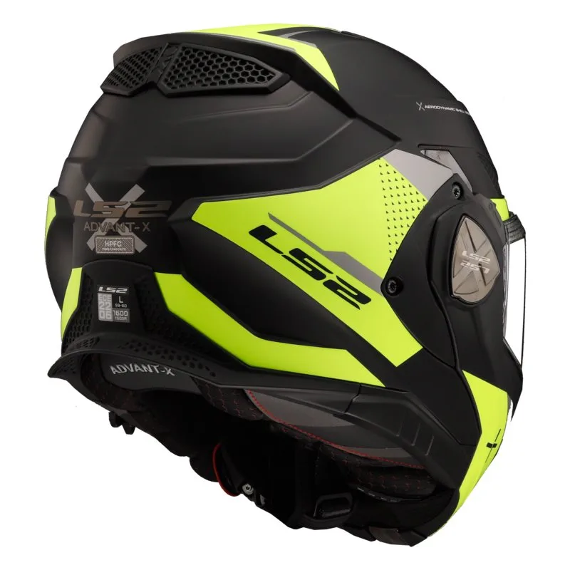 LS2 FF901 Advant X Oblivion Matt Svart/Gul