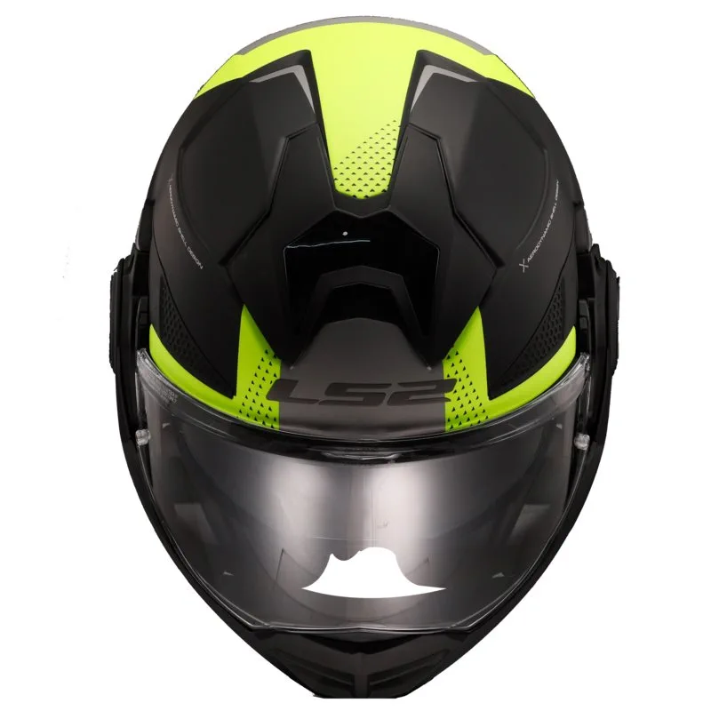 LS2 FF901 Advant X Oblivion Matt Svart/Gul
