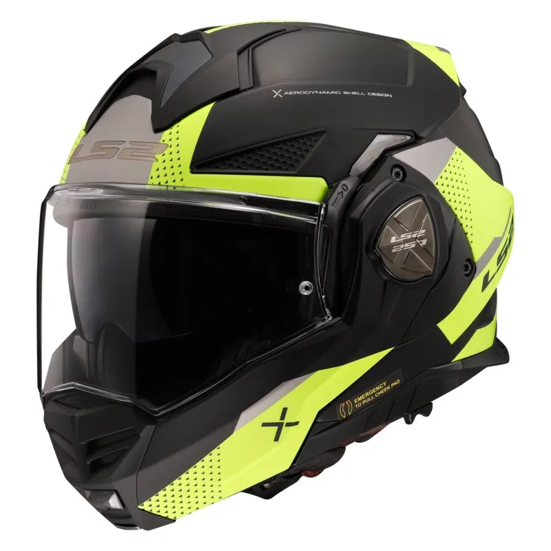 hjalm-ls2-ff901-advant-x-oblivion-matt-svartgul LS2 FF901 Advant X Oblivion Matt Svart/Gul
