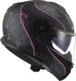 LS2 FF908 Strobe II Lux Matt Svart/Rosa