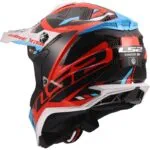 LS2 MX700 Subverter Stomp Vit/Blå/Röd