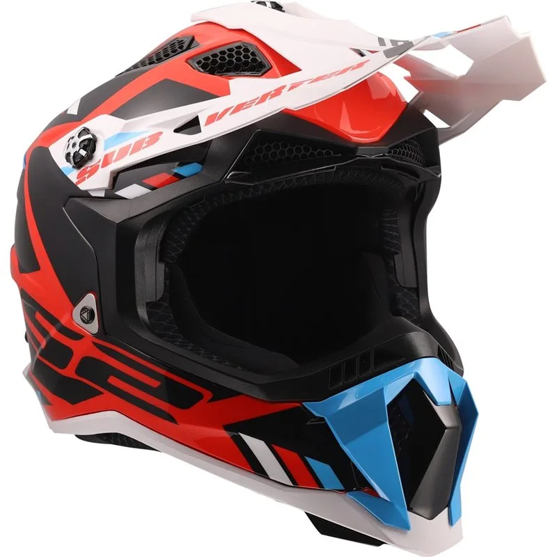 LS2 MX700 Subverter Stomp Vit/Blå/Röd