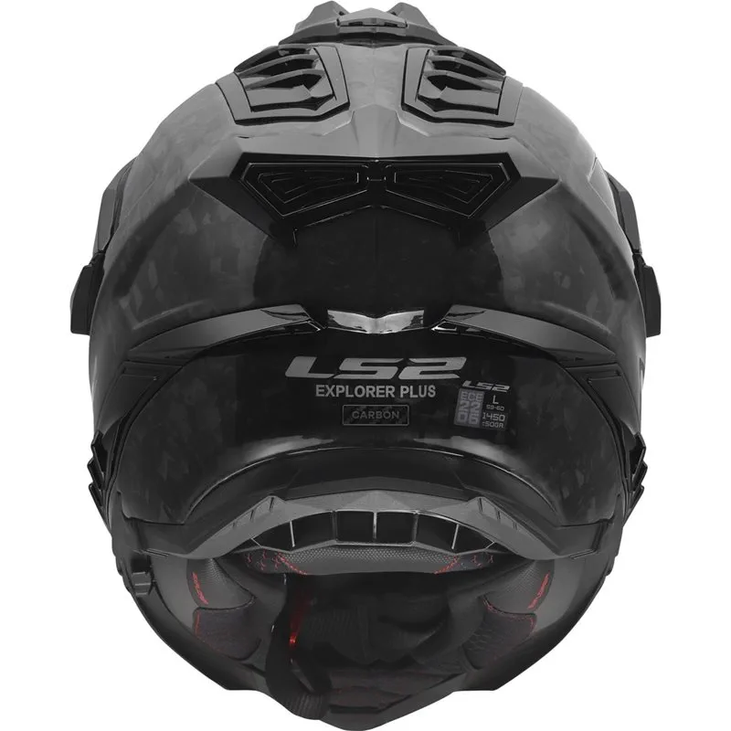LS2 MX701 Explorer Carbon Forged Svart