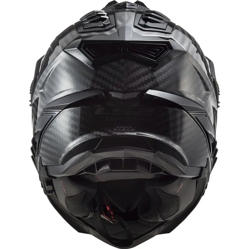 LS2 MX701 Explorer Carbon Svart