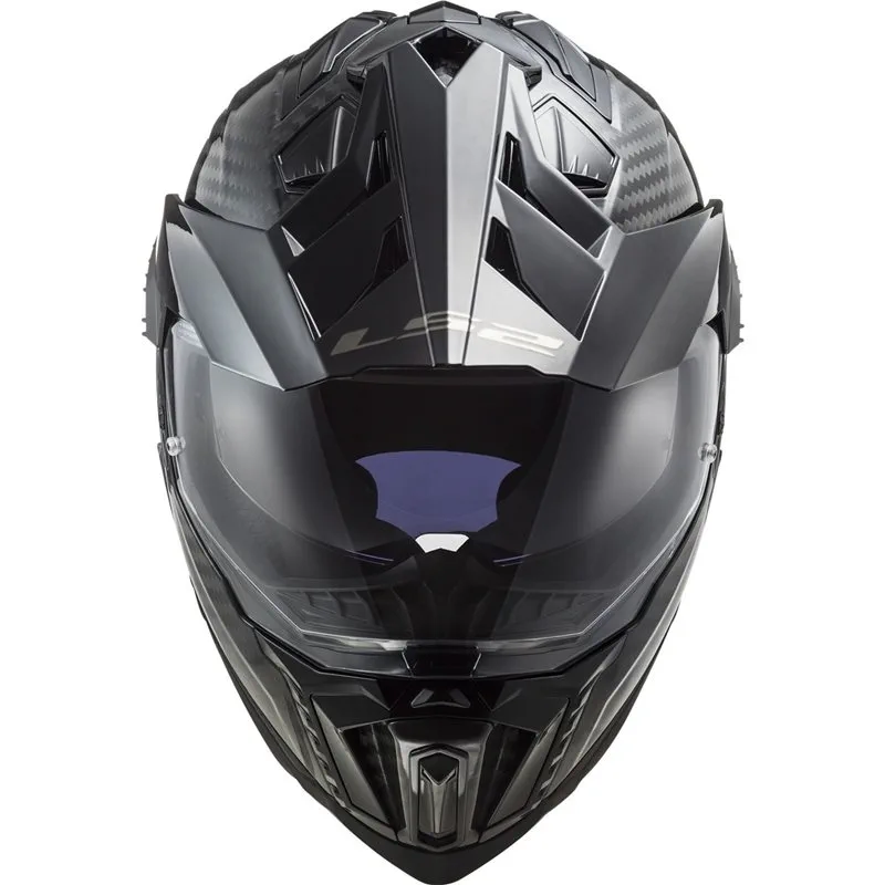 LS2 MX701 Explorer Carbon Svart