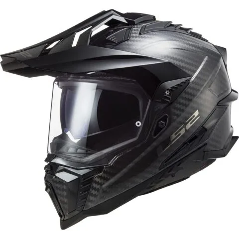 LS2 MX701 Explorer Carbon Svart