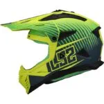 LS2 MX708 Fast II Duck Matt Grön/Gul