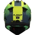LS2 MX708 Fast II Duck Matt Grön/Gul