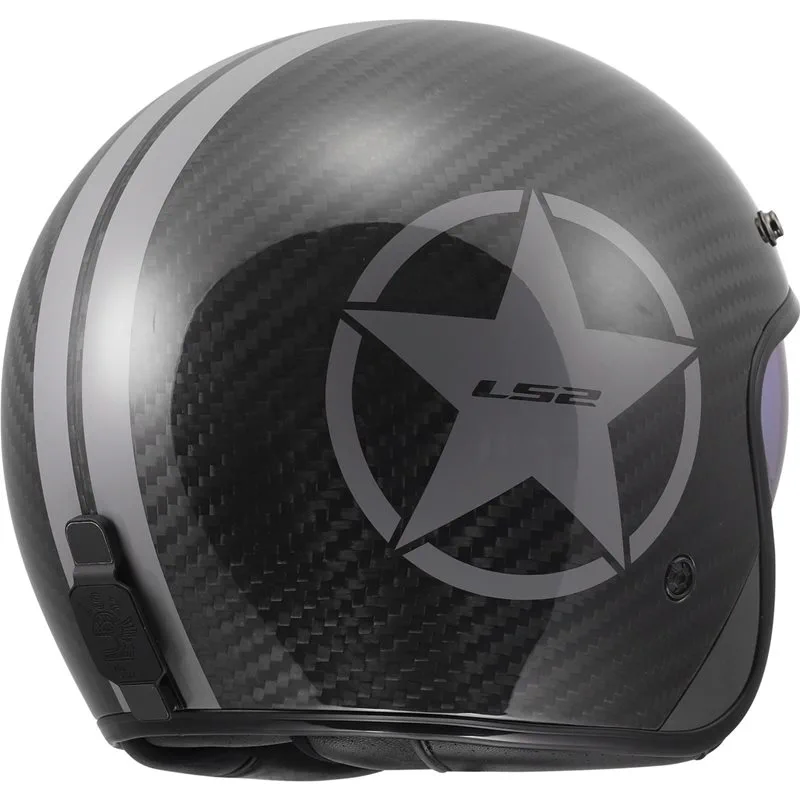 LS2 OF601 Bob II Carbon Star Grå