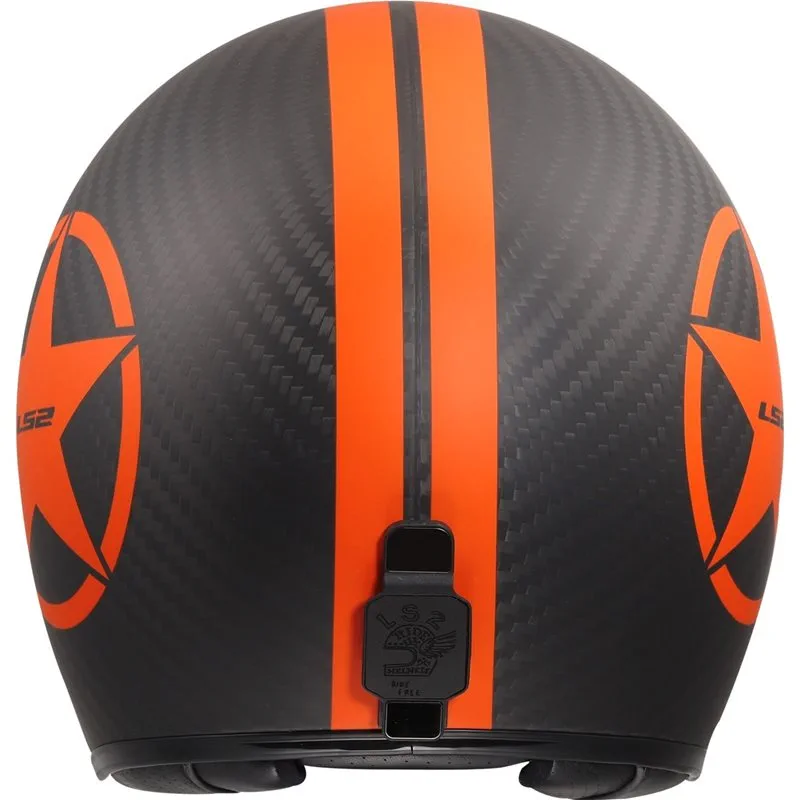 LS2 OF601 Bob II Carbon Star Orange