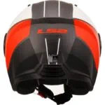 LS2 OF616 Airflow II Cover Matt Vit/Röd
