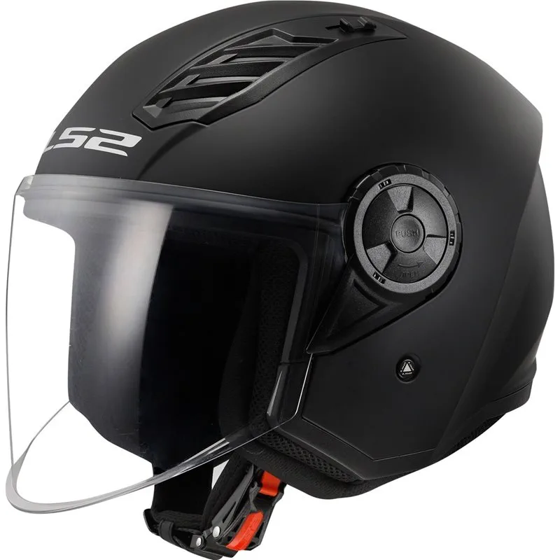 hjalm-ls2-of616-airflow-ii-mattsvart LS2 OF616 Airflow II Mattsvart