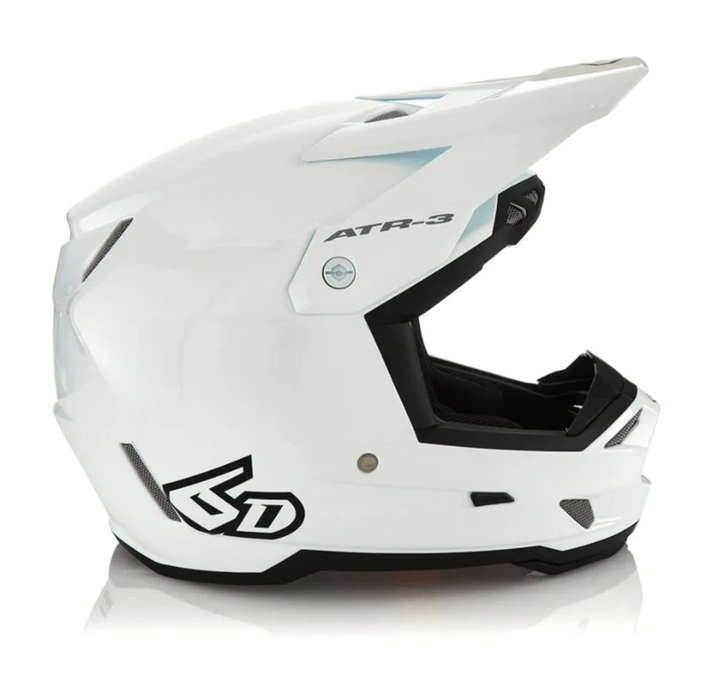 284a55c00595faf795bf930371ee8e7532e34a5a_59_13_002 6D Hjälm ATR-3 Solid Gloss White FIM