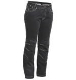 Lindstrands Jeans Wrap Dam Svart