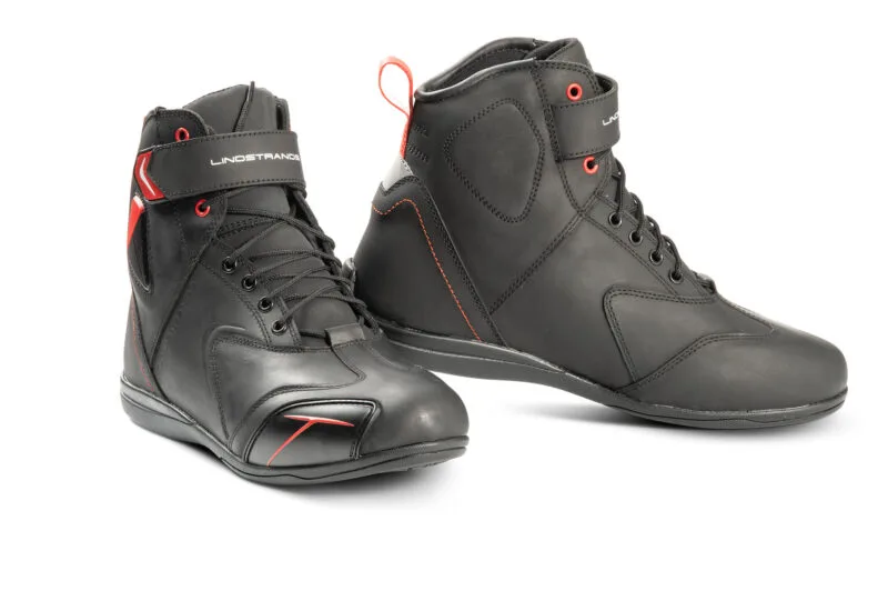 Lindstrands Sneaker Sko Sport skinn svart - halvarssons