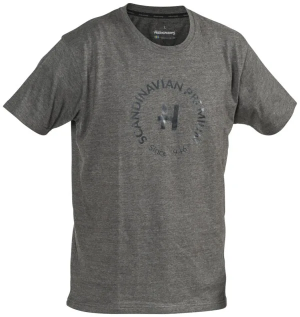 Halvarssons T-shirt H Tee Grå