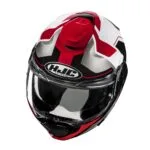 HJC Hjälm F100 Bios Svart/Vit/Röd MC1