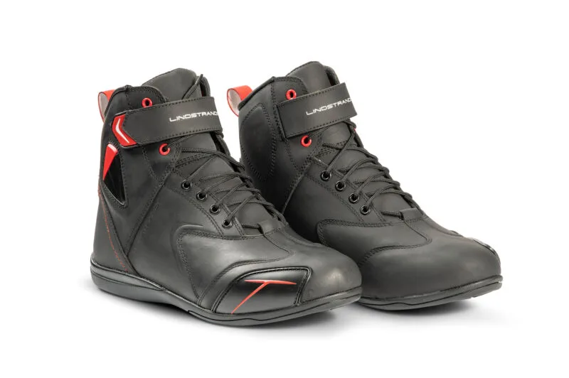 Lindstrands Sneaker Sko Sport skinn svart - halvarssons