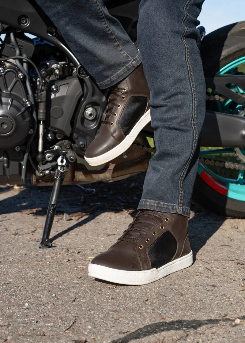 Lindstrands Sneaker Urban sko brun skinn - halvarssons