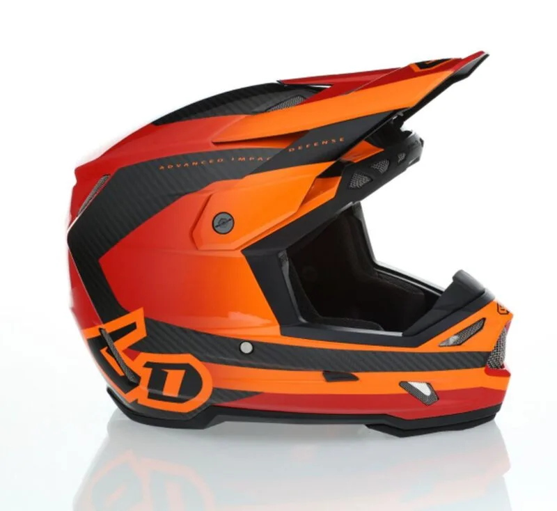 f0cf462f45953872a58cd32d3388ba65f187022e_59_13_072 6D Hjälm ATR-3 Pure Gloss Orange FIM