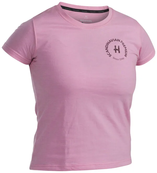 Halvarssons T-shirt H Tee Dam Rosa