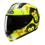 HJC Hjälm C10 Geti MC3HSF Fluo Gul
