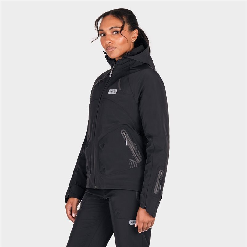 Knox Jacka Modra Waterproof Dam Svart