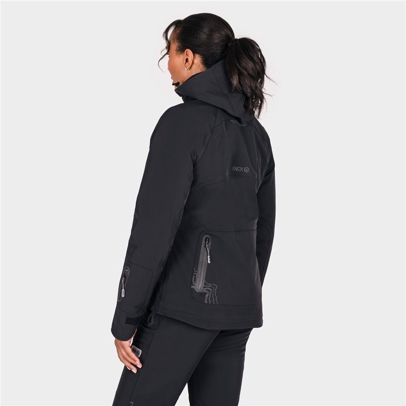 Knox Jacka Modra Waterproof Dam Svart