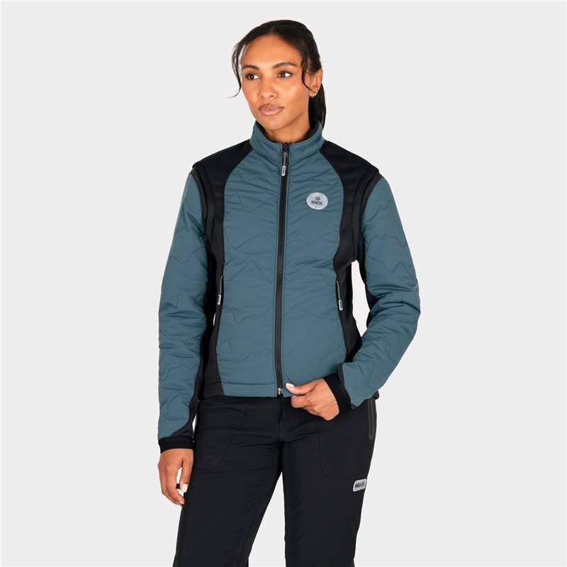 Knox Jacka Modra Waterproof Dam Svart/Blå