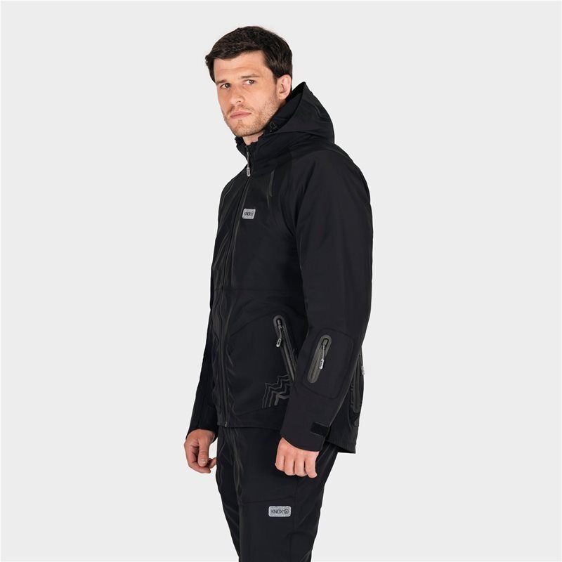 Knox Jacka Modra Waterproof Herr Svart