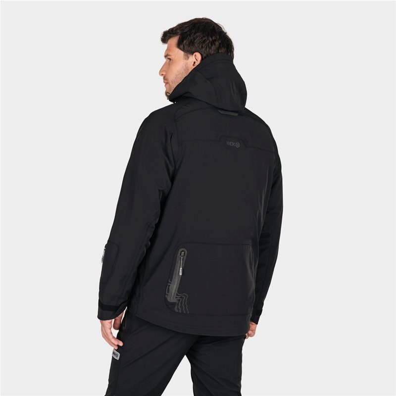 Knox Jacka Modra Waterproof Herr Svart