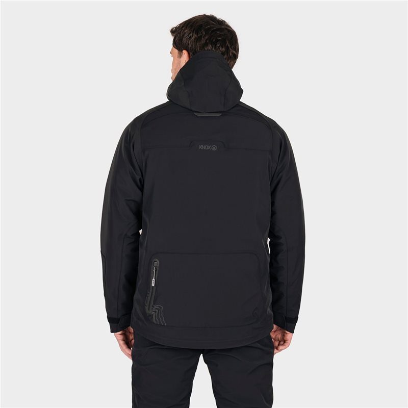 Knox Jacka Modra Waterproof Herr Svart