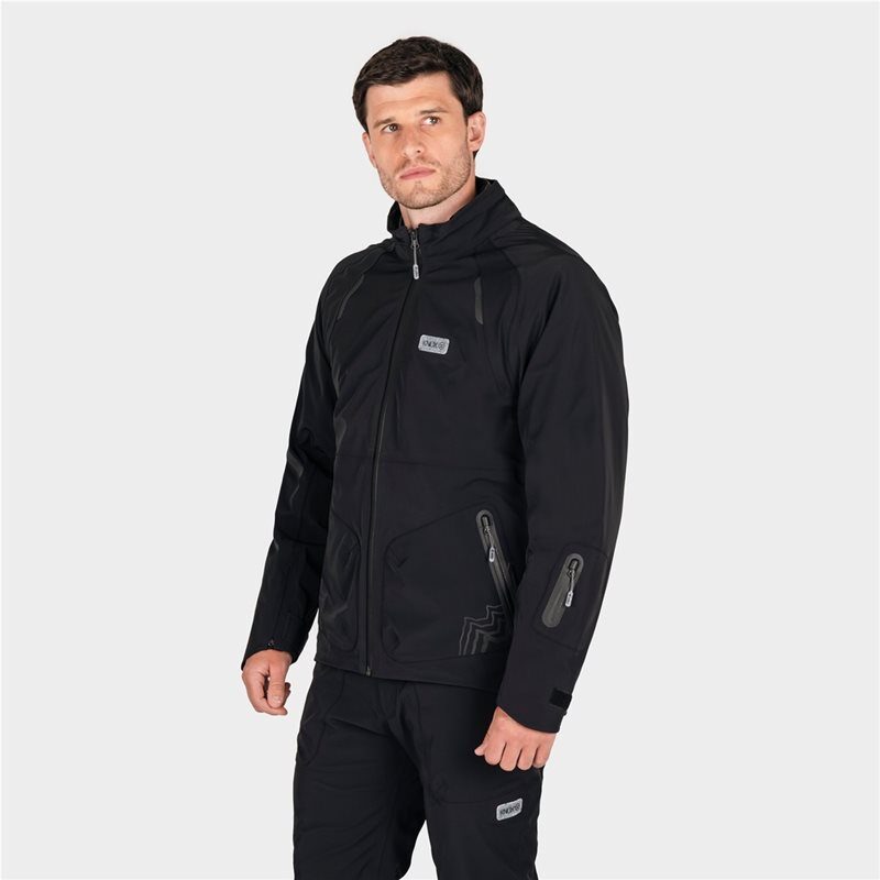 Knox Jacka Modra Waterproof Herr Svart
