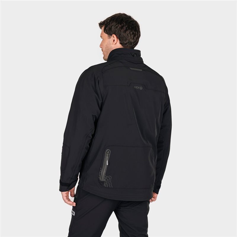 Knox Jacka Modra Waterproof Herr Svart