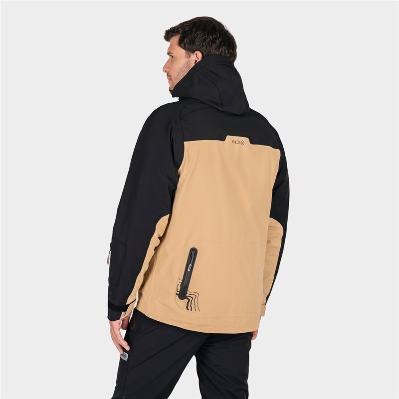Knox Jacka Modra Waterproof Herr Svart/Sand