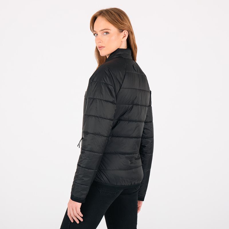 Knox Jacka Union Quilt Dam Svart