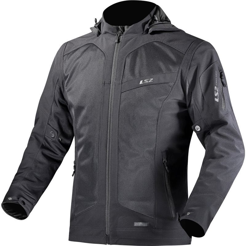 jacka-ls2-bolton-air-dam-svart Jacka LS2 Bolton Air Dam Svart