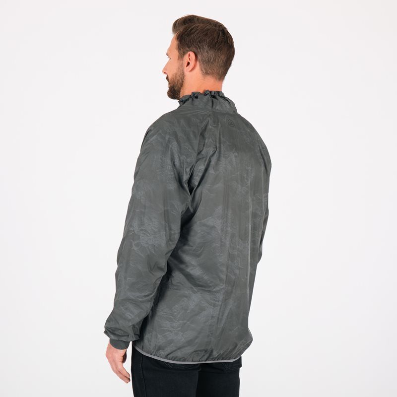 Knox Jacka Tor Waterproof Shell Herr Kolgrå