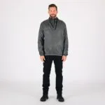 Knox Jacka Tor Waterproof Shell Herr Kolgrå