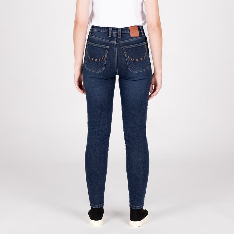 Knox Jeans Colton Skinny Dam Blå