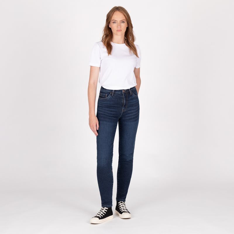 Knox Jeans Colton Skinny Dam Blå
