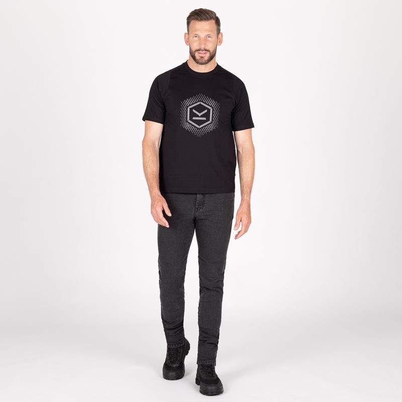 Knox Jeans Colton Slim Herr Kolgrå
