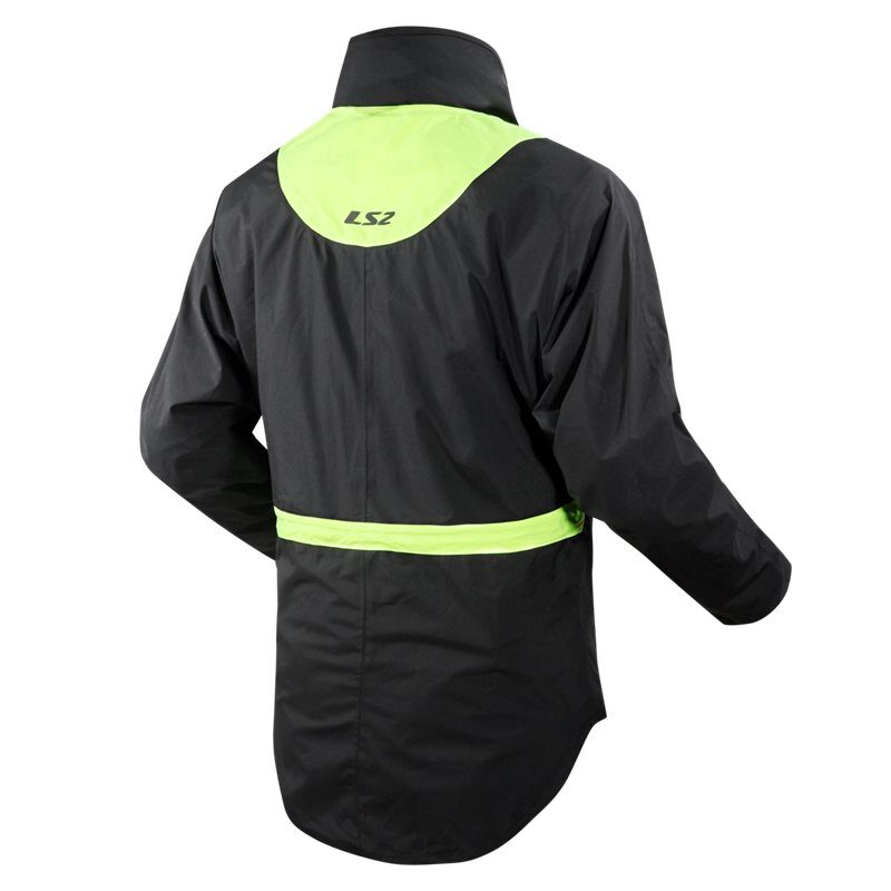 regnjacka-ls2-x-rain-svartgul-1 Regnjacka LS2 X-Rain Svart/Gul