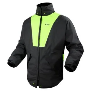 Regnjacka LS2 X-Rain Svart/Gul
