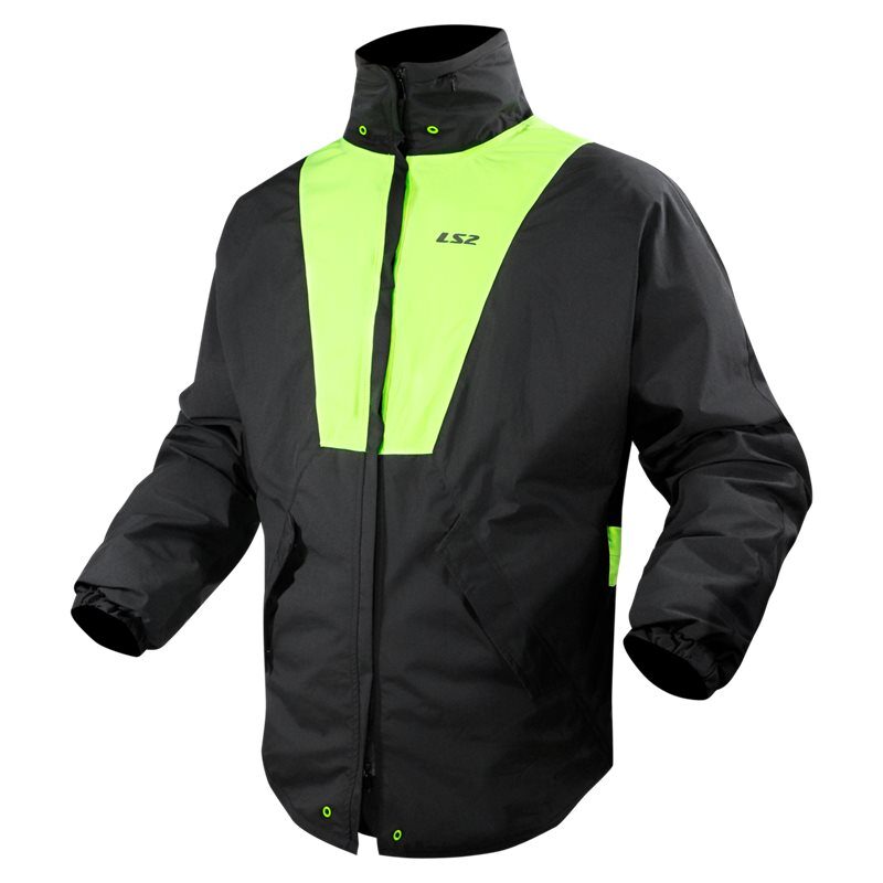regnjacka-ls2-x-rain-svartgul Regnjacka LS2 X-Rain Svart/Gul