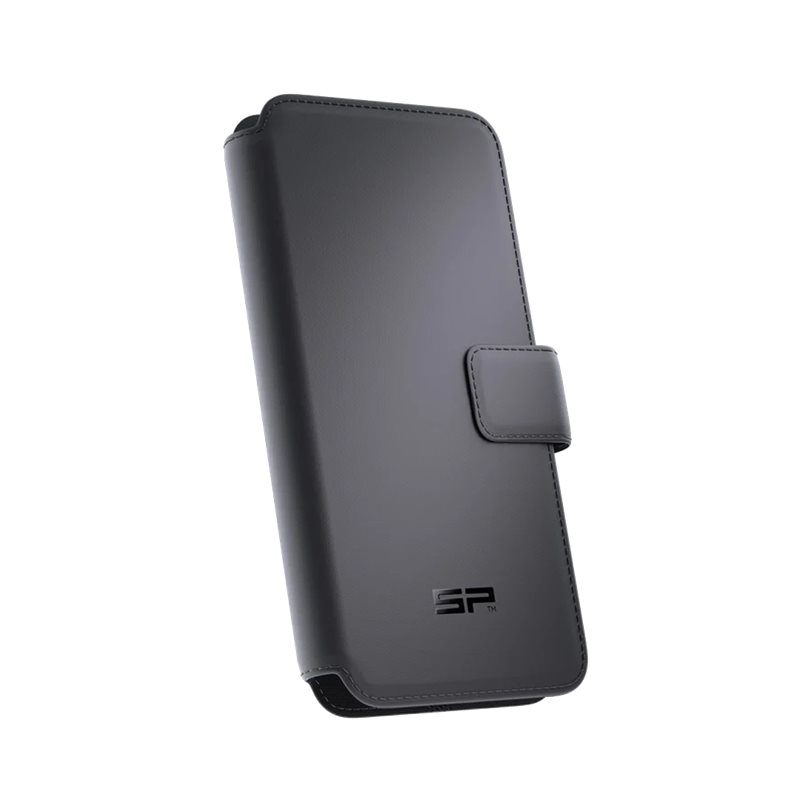 sp-connect-magnetic-flip-cover-spc-svart-1 SP Connect Magnetic Flip Cover SPC+ Svart XL - Phone Case / Telefon skal