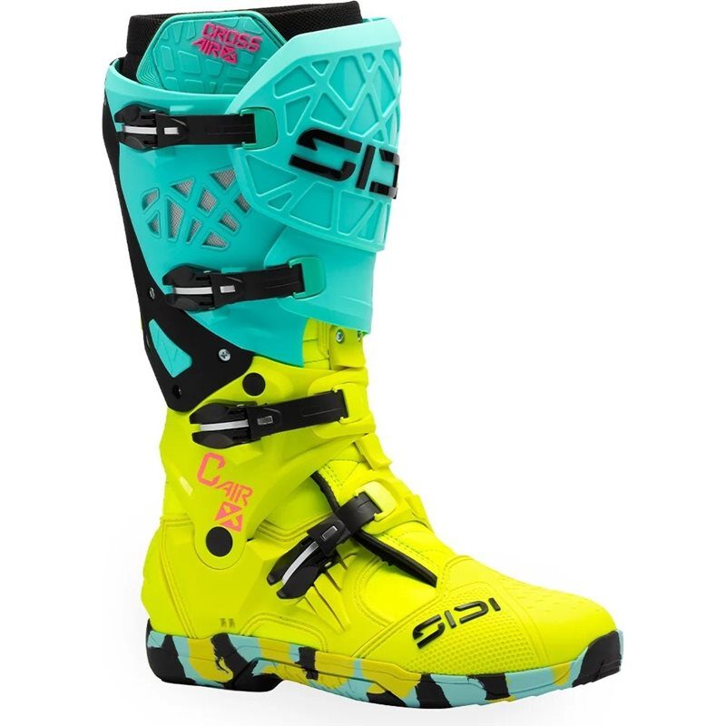 stovel-sidi-crossair-x-mintgrongul Stövel Sidi Crossair X Mintgrön/Gul